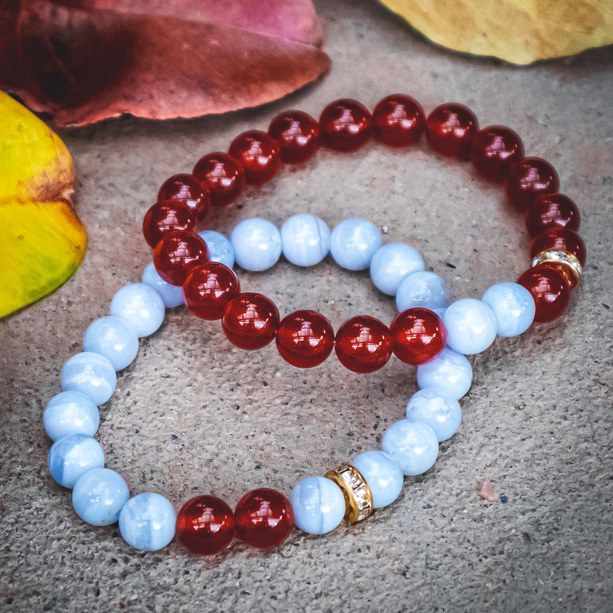 Blue Lace Agate | Carnelian